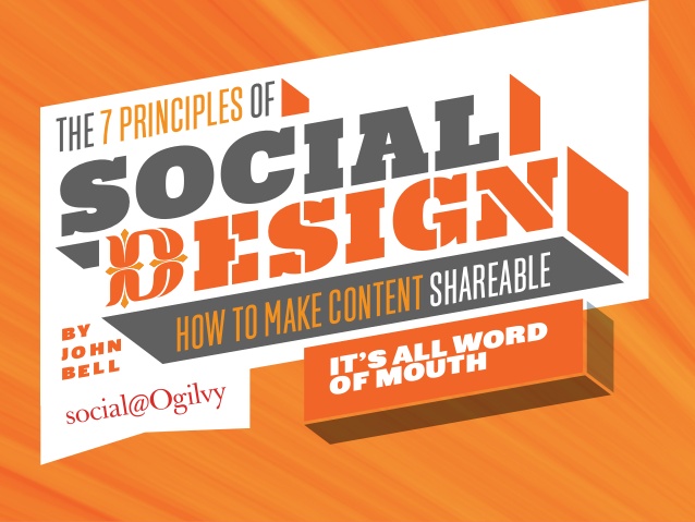The 7 Principles of Social Design - How to Make Content Shareable 