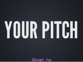 How to Craft the Perfect Pitch
