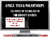 Africa Tech & Philanthropy: The Imp...