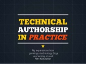 Technical Authorship in Practice - ...