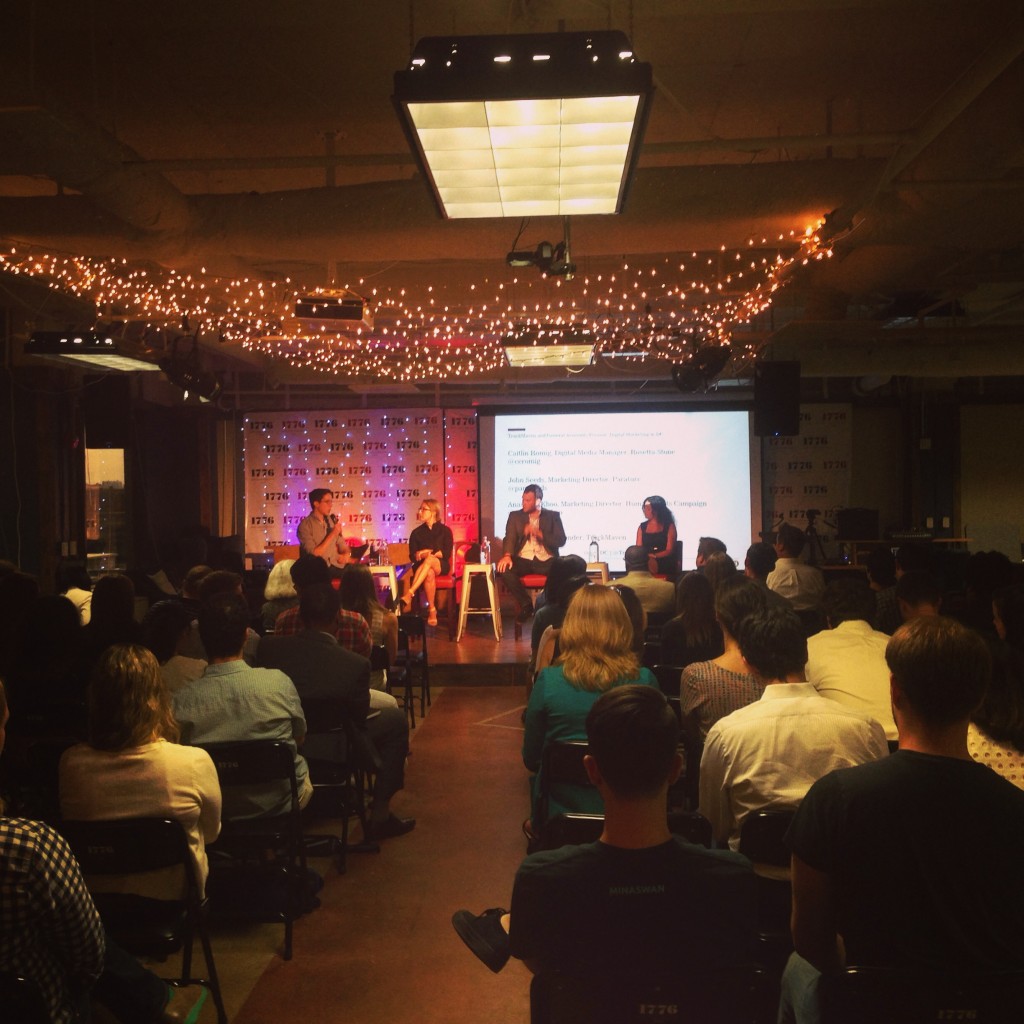 Digital Marketing in DC Panel: TrackMaven and General Assembly